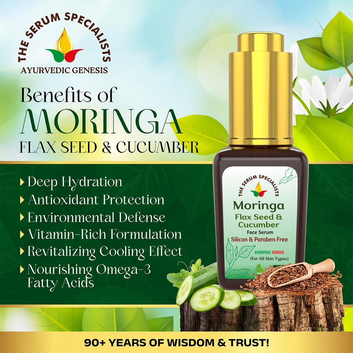 Moringa Serum – Natural Glow Booster for Radiant Skin