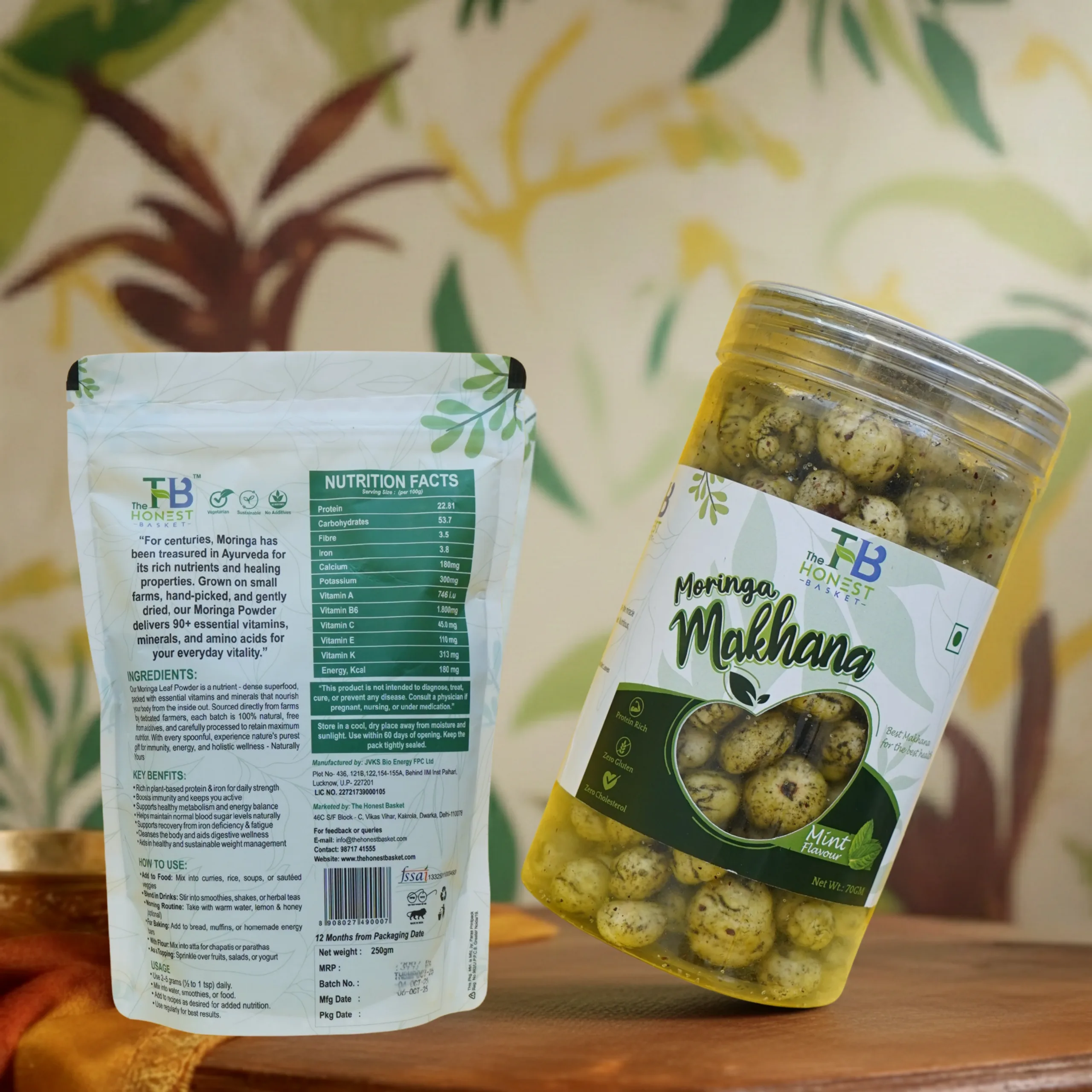 Moringa powder & Moringa makhana combo