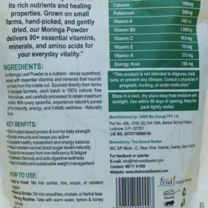 Moringa Lemon Chilli Makhana Nutrition Facts
