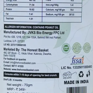 Moringa Jeera Makhana Nutrition Facts