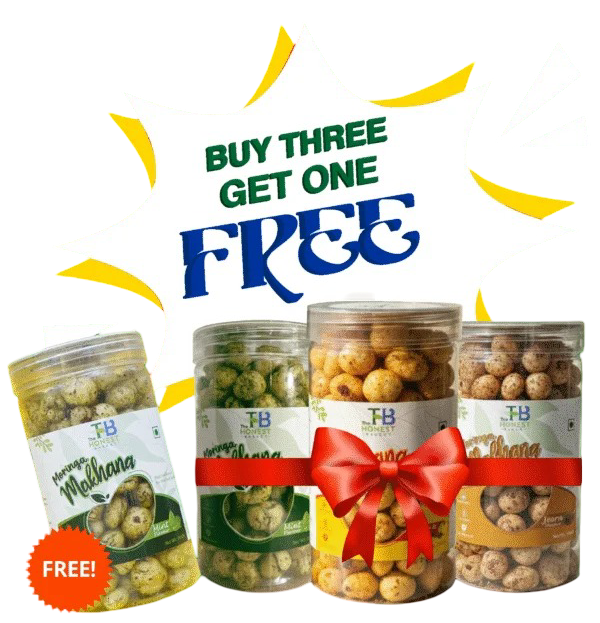 The Honest Basket Moringa Makhana Combo