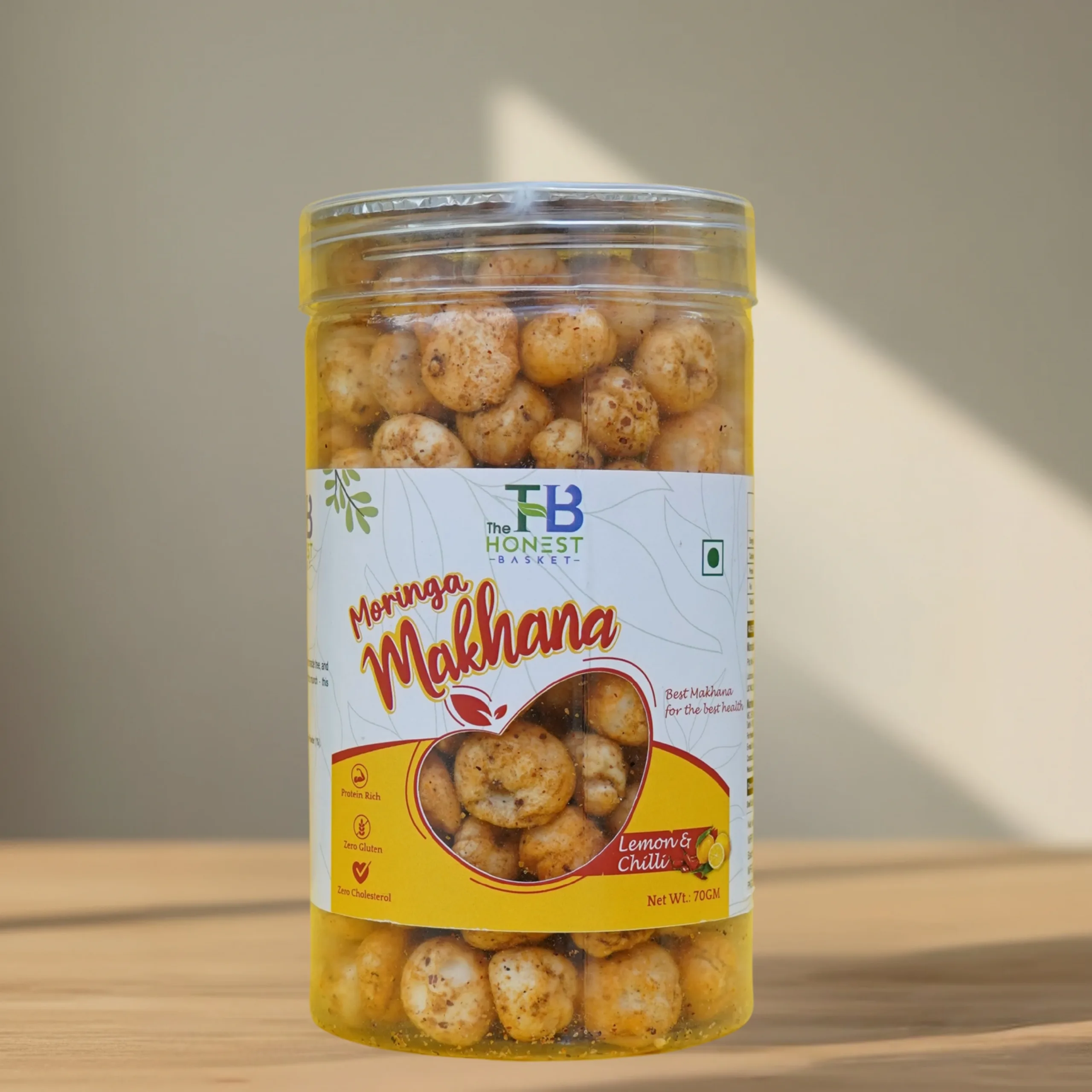 Moringa Lemon Chilli Makhana