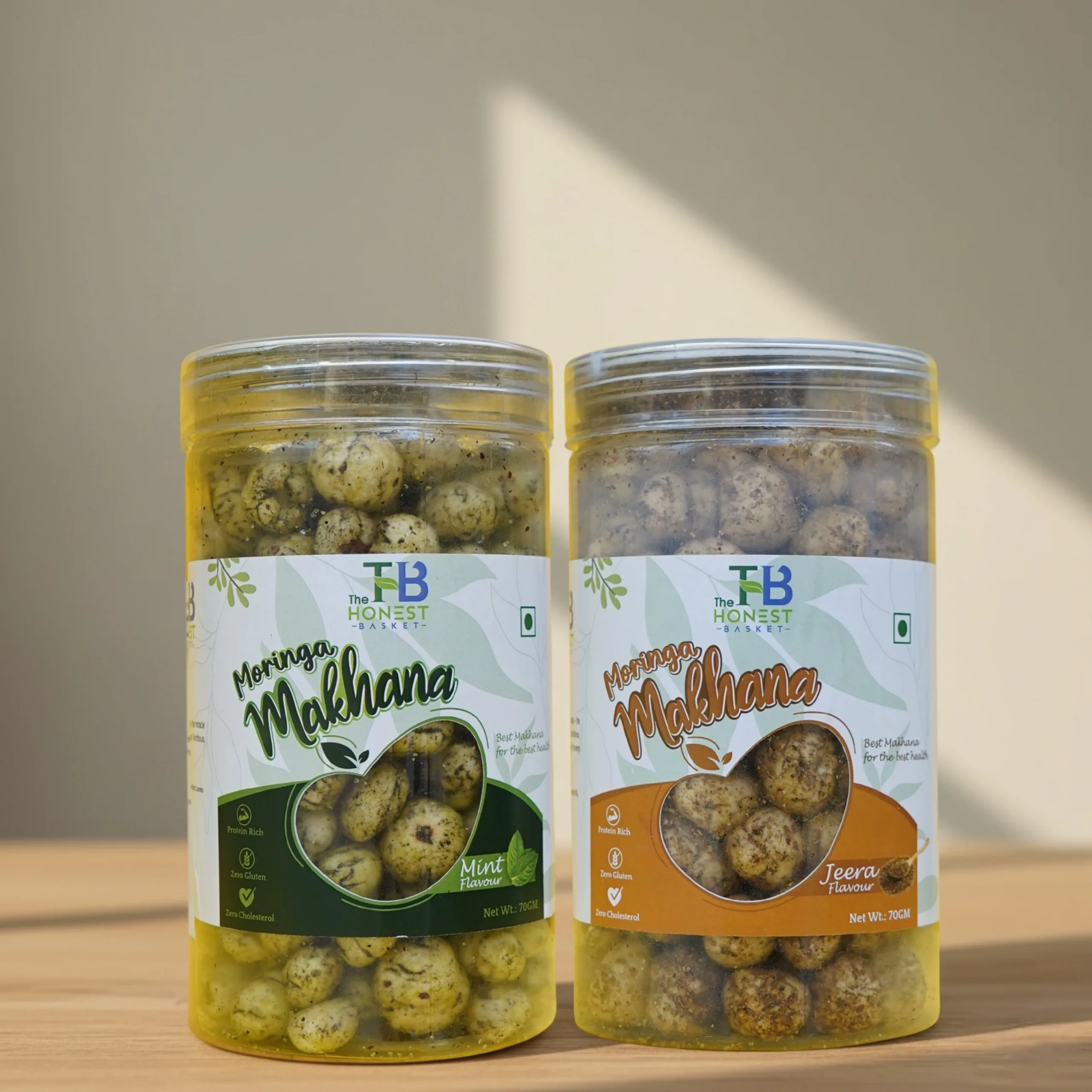 Moringa Mint + Jeera Makhana