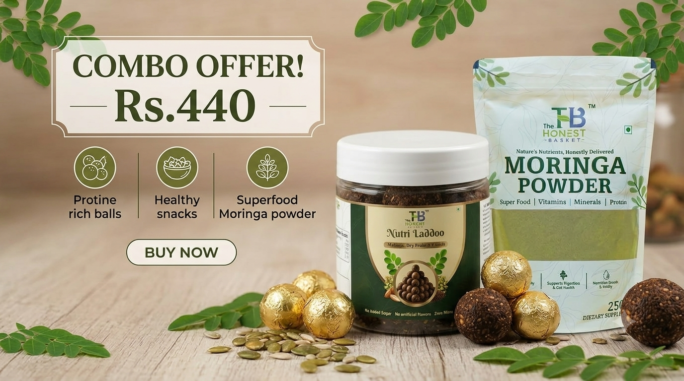 Nutri Laddoo +Moringa Powder Combo offer